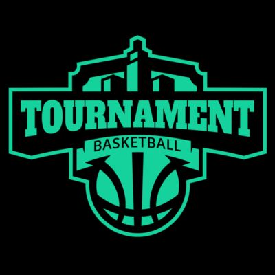 Tournament Basketball logo template Thumbnail