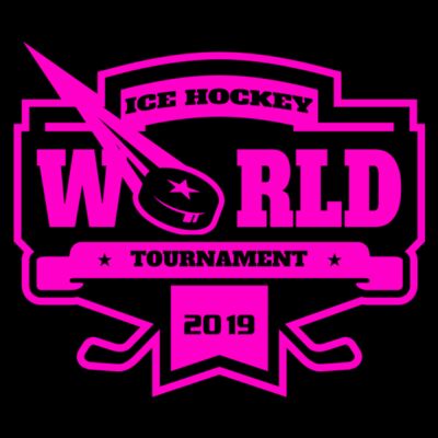 World Ice Hockey Tournament logo template Thumbnail