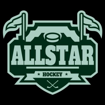 All Star Hockey Tournament logo template 02 Thumbnail